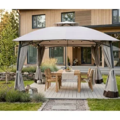 Paviljonki Mag-Pro Garden, 330x330 cm kangaskatto