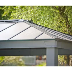 Paviljonki Palram-Canopia Dallas, 26m², 4.3x6m, 14x20ft, harmaa