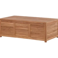 Pehmustelaatikko Venture Home Trento, 70x130x46cm, luonnollinen tiikki