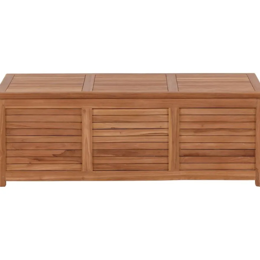 Pehmustelaatikko Venture Home Trento, 70x130x46cm, luonnollinen tiikki