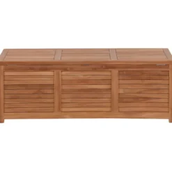Pehmustelaatikko Venture Home Trento, 70x130x46cm, luonnollinen tiikki