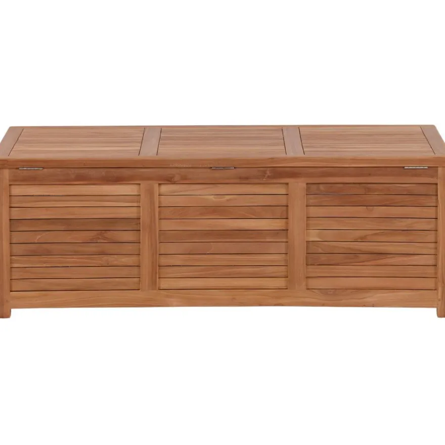 Pehmustelaatikko Venture Home Trento, 70x130x46cm, luonnollinen tiikki