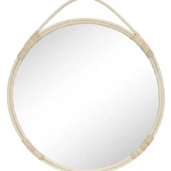 Peili House Nordic Malo, pyöreä, ø50cm, rottinki