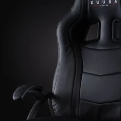Pelituoli Kuura Gaming Gamer, musta