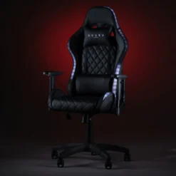 Pelituoli Kuura Gaming RGB, musta