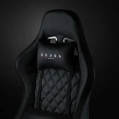Pelituoli Kuura Gaming RGB, musta
