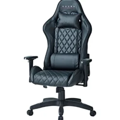 Pelituoli Kuura Gaming RGB, musta