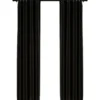 Pellavamaiset pimennysverhot 2 kpl antrasiitti 140x225 cm