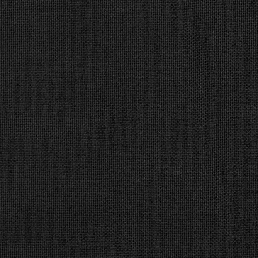 Pellavamaiset pimennysverhot renkailla 2 kpl musta 140x175cm