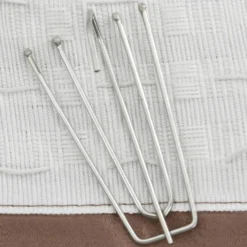 Pellavamaiset pimennysverhot koukuilla 2kpl 140x245cm