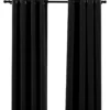 Pellavamaiset pimennysverhot 2 kpl antrasiitti 140x175 cm