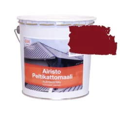 Peltikattomaali GVK, 2,7L, punainen