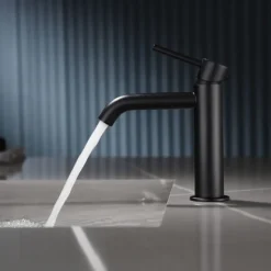 Pesuallashana Bathlife Prima, musta ruostumaton teräs