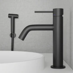 Pesuallashana Scandtap Voyage Medium B Black, bideesuihkulla, musta