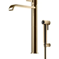 Pesuallashana Tapwell ARM089 Bidé Brass, korkea malli, bideesuihkulla, messinki