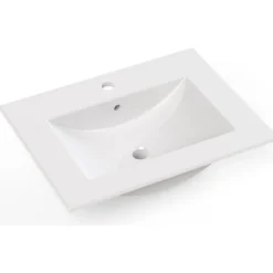 Pesuallas Polaria Noval 500, 51x46cm, valkoinen
