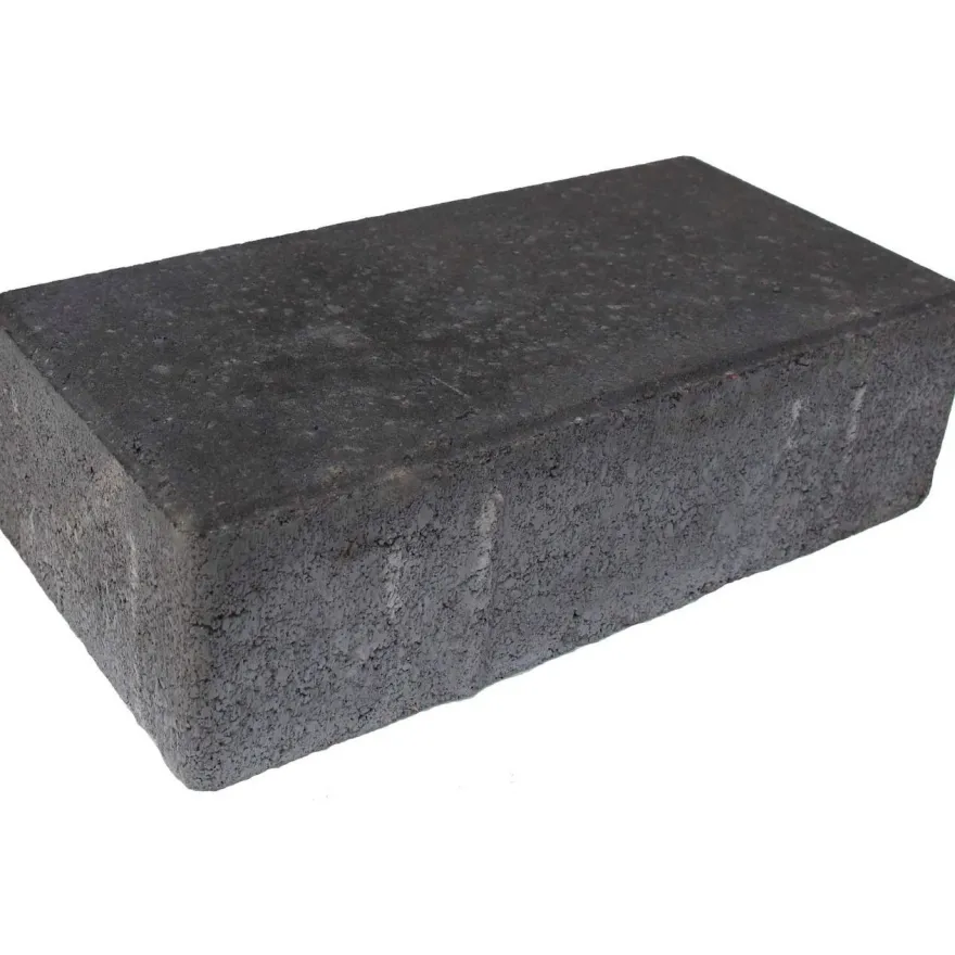 Pihakivi Lakka Katukivi 80, 278x138mm, musta