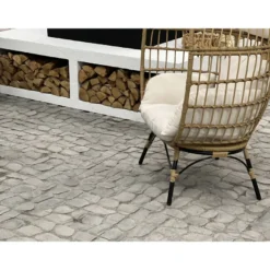 Pihakivi Rudus Louhikivi, 400x200x80mm, profiloitu, harmaa