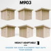 Pihavaja Timbela LP SmartSide M901-M904, eri kokoja