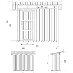 Pihavaja Timbela LP SmartSide M901-M904, eri kokoja