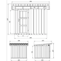 Pihavaja Timbela LP SmartSide M901-M904, eri kokoja