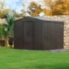 Pihavarasto Fornorth 5.8m², musta