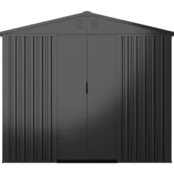 Pihavarasto Fornorth 5.8m², musta