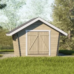 Pihavarasto/lato LP Garden U-S, 6.3m², vinoumpiseinäinen