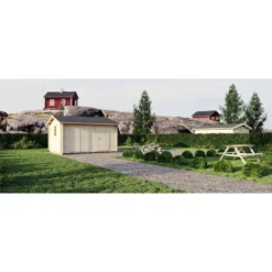Pihavarasto Luoman Lillevilla 59 Mustikka, 14.8m²