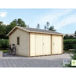 Pihavarasto Luoman Lillevilla 59 Mustikka, 14.8m²