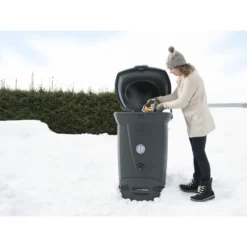 Pikakompostori Biolan 220 Eco, tummanharmaa