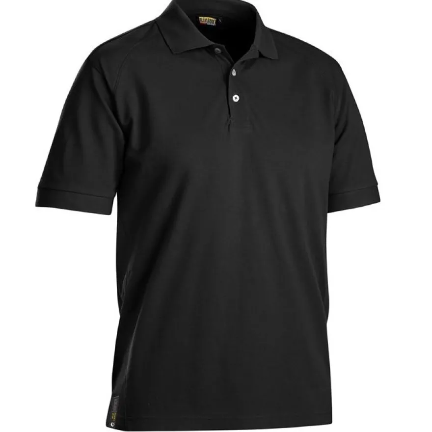 Pikeepaita Blåkläder Functional 3326, UV-suojalla, musta