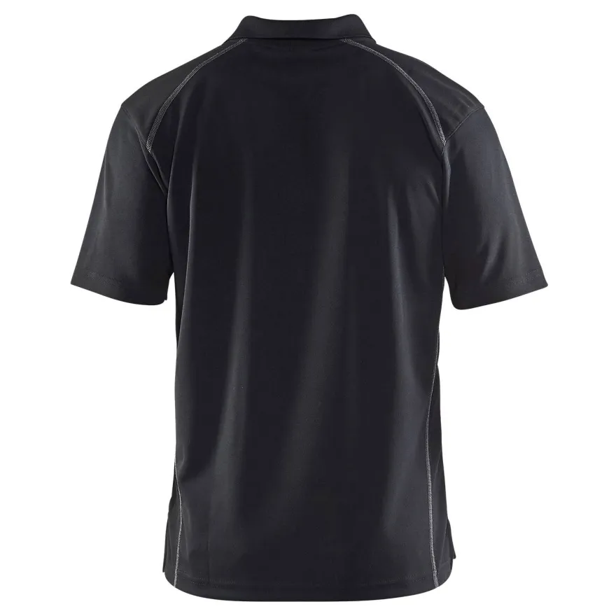 Pikeepaita Blåkläder Functional 3326, UV-suojalla, musta