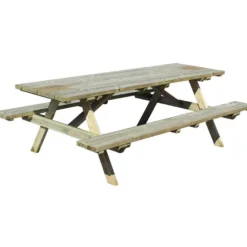 Piknikpöytä Jabo 240x156cm ruskea