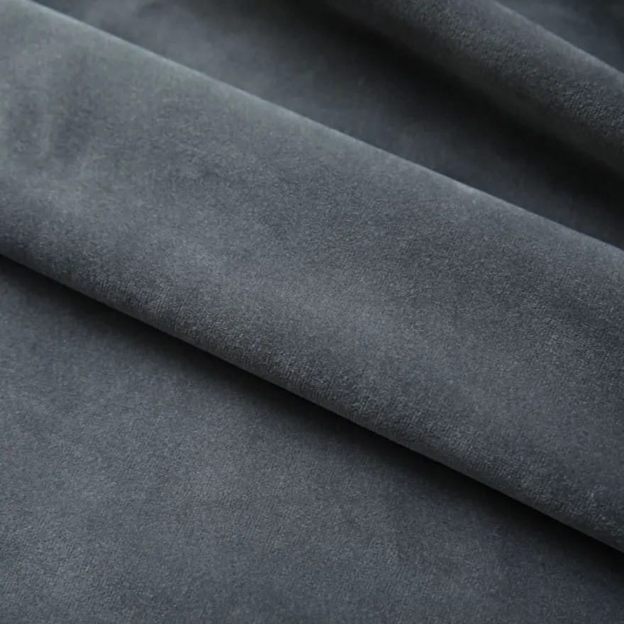 Pimennysverhot koukuilla 2 kpl sametti antrasiitti 140x225cm