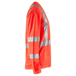 Pitkähihainen t-paita Blåkläder 3383 Highvis, huomiopunainen