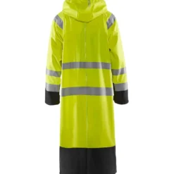 Pitkä sadetakki Blåkläder 4325 Highvis, huomiokeltainen/musta