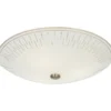 Plafondi Aneta Lighting Aveny, Ø50cm, valkoinen