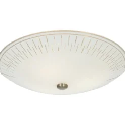 Plafondi Aneta Lighting Aveny, Ø50cm, valkoinen