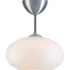 Plafondi Belid Bullo, Ø27 cm, alumiini/lasi