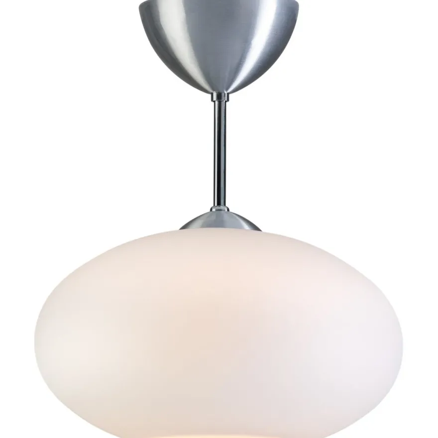 Plafondi Belid Bullo, Ø27 cm, alumiini/lasi