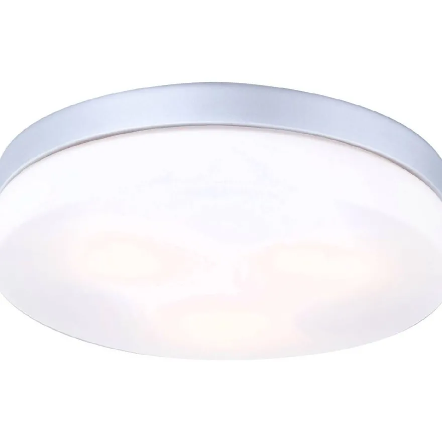 Plafondi Globo Vranos, Ø30cm, 40W, valkoinen