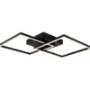 Plafondi Lucide Arianne, 41x41cm, IP20, 23W, musta
