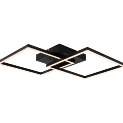 Plafondi Lucide Arianne, 41x41cm, IP20, 23W, musta