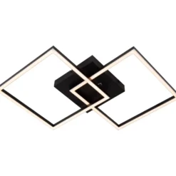 Plafondi Lucide Arianne, 41x41cm, IP20, 23W, musta