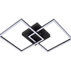 Plafondi Lucide Arianne, 41x41cm, IP20, 23W, musta