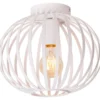 Plafondi Lucide Manuela, Ø25cm, IP20, valkoinen