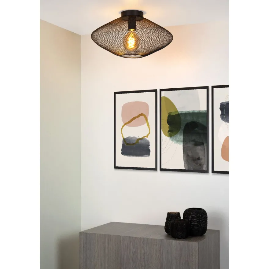 Plafondi Lucide Mesh, Ø45cm, IP20, eri värejä
