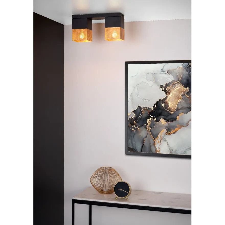 Plafondi Lucide Renate, 10x32cm, IP20, kulta
