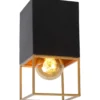 Plafondi Lucide Rixt, 10x10cm, IP20, musta